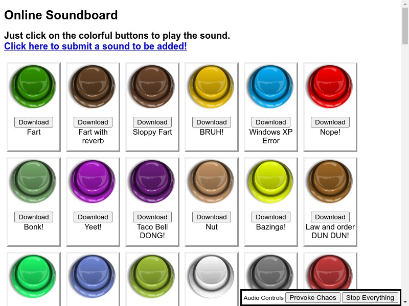 Soundboard